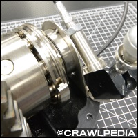 A cloesup photo of an Ox Locker and shifter mechanism.